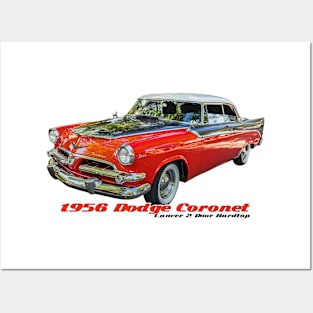 1956 Dodge Coronet Lancer 2 Door Hardtop Posters and Art